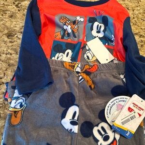 Disney Mickey Mouse Red and Blue Shirt
